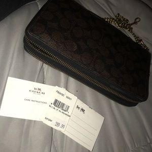 Coach Wallet with Chain